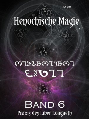 cover image of Henochische Magie--Band 6
